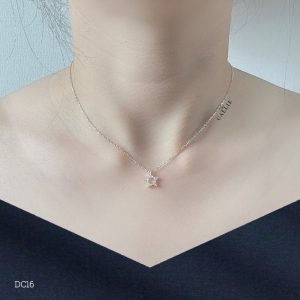 DC16 - Dây chuyền Callie Silver star mặt ngôi sao đính đá