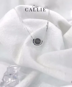 DC98 - Dây chuyền bạc Callie Silver đá thạch anh
