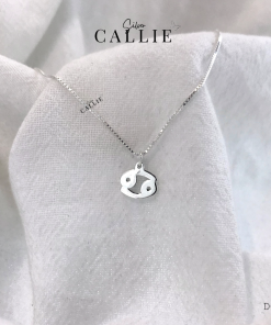 DC106 - Dây chuyền bạc Callie Silver cung Cự Giải