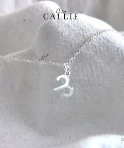 DC116 - Dây chuyền bạc Callie Silver cung Bạch Dương dây móc