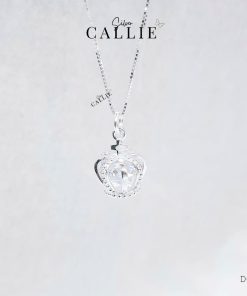 DC142 - Dây chuyền bạc Callie Silver vương miện