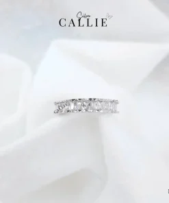 N195 - Nhẫn bạc Callie Silver lấp lánh