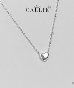 DC143 - Dây chuyền bạc Callie Silver trái tim