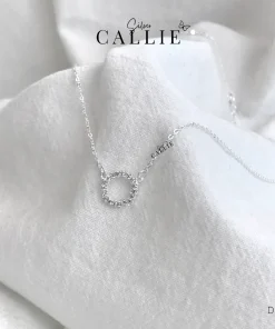 DC167 - Dây chuyền bạc Callie Silver huyền thoại biển xanh