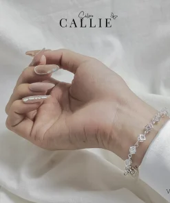 Alternative view of VT114 - Lắc tay bạc Callie Silver xí ngầu