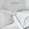 N218 - Nhẫn bạc Callie Silver 1 viên chủ