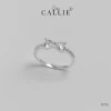 N275 - Nhẫn bạc Callie Silver hình nơ