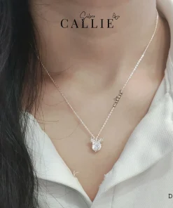 Alternative view of DC185 - Dây chuyền bạc Callie Silver mặt hươu