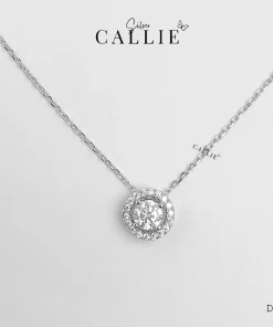 DC231 - DÂY CHUYỀN BẠC CALLIE SILVER MOISSANITE