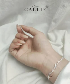 Alternative view of LT152 - Lắc tay bạc Callie Silver kiểu nơ dây hộp