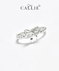 N311 - Nhẫn bạc Callie Silver nơ