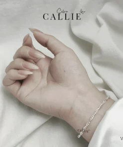 Alternative view of VT163 - VÒNG TAY BẠC CALLIE SILVER DẠNG XOẮN DẺO