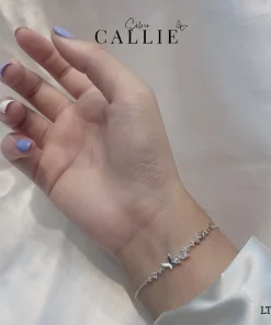 Alternative view of LT165 - LẮC TAY BẠC CALLIE SILVER