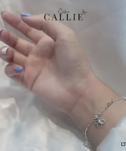 Alternative view of LT168 - Lắc tay bạc Callie Silver nơ tòn ten