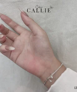 Alternative view of LT171 - Lắc tay bạc Callie Silver dây móc 2li