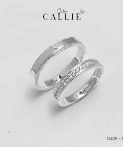 N405 - N406: Nhẫn bạc thiết kế Callie Silver