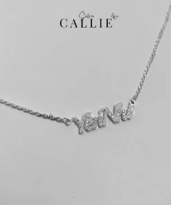 Dây Chuyền Bạc Callie Silver Thiết Kế Theo Tên