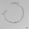 LT186 - Lắc tay bạc Callie Silver dây móc 1 viên bi