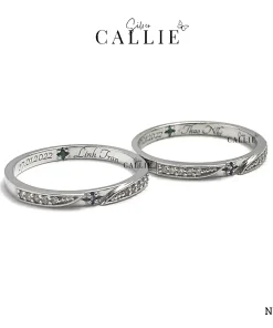 N556 - Nhẫn Bạc Thiết Kế Callie Silver Bông Tuyết Đính Đá 2 Mặt