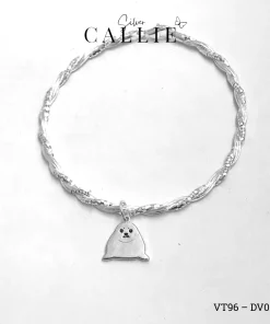 Alternative view of Lắc Tay Thiết Kế Callie Silver Kèm Charm Hình