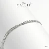 LD67 - Lắc tay Callie Silver lắc lật dày 4.1mm