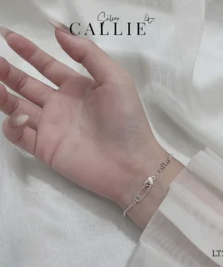 Alternative view of LT269 - Lắc Tay Bạc Callie Silver Safety Pin