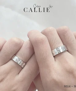 Alternative view of N514 - N515: Nhẫn Bạc Thiết Kế Callie Silver Ngân Hà