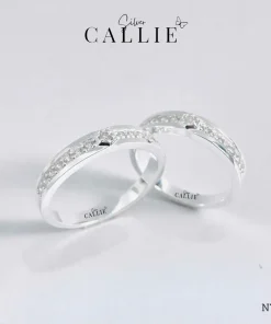 Alternative view of N798 - Nhẫn Bạc Thiết Kế Callie Silver Mặt Lục Giác