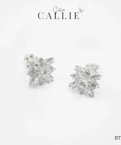 Alternative view of BT275 - Bông Tai Bạc Callie Silver Cô Dâu