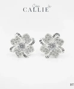 BT276 - Bông Tai Bạc Callie Silver Cô Dâu