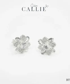 Alternative view of BT276 - Bông Tai Bạc Callie Silver Cô Dâu