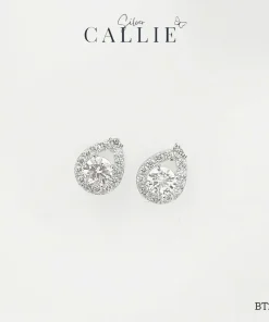 Alternative view of BT278 - Bông Tại Bạc Callie Silver Cô Dâu