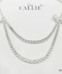 Alternative view of DC413 - Dây Chuyền Bạc Callie Silver Cô Dâu