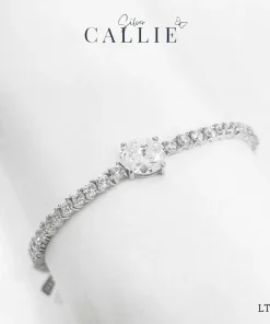 LT371 - Lắc Tay Bạc Callie Silver Cô Dâu