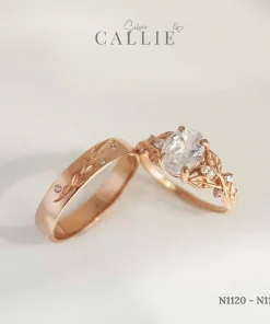 N1120 - N1121: Nhẫn bạc thiết kế Callie Silver Vines of Destiny