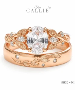 N1120 - N1121: Nhẫn bạc thiết kế Callie Silver Vines of Destiny