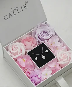 Set Quà Tim Callie Silver Trang Sức Bạc Cao Cấp 20/10