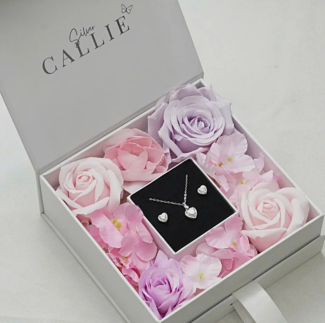 Set Quà Callie Silver Trang Sức Bạc Cao Cấp 20/10
