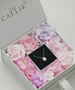 Set Quà Nơ Đá Callie Silver Trang Sức Bạc Cao Cấp 20/10