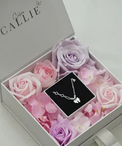 Set Quà Nơ Móc Máy Callie Silver Trang Sức Bạc Cao Cấp 20/10