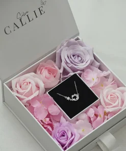 Set Quà Bướm Hồng Callie Silver Trang Sức Bạc Cao Cấp 20/10