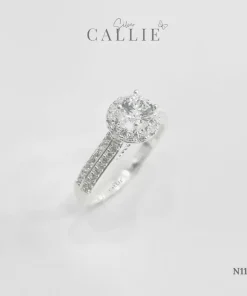 N1133 - Nhẫn Bạc Callie Silver Hidden Heart