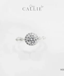 N1134 - Nhẫn Bạc Callie Silver Infinity Petal