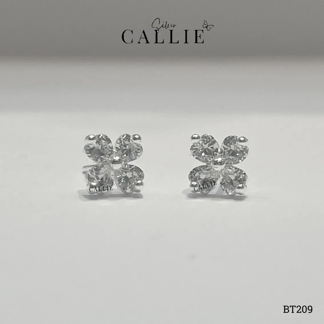 Set Quà Cỏ 4 Lá Callie Silver Trang Sức Bạc Cao Cấp 20/10 - Hình ảnh 3