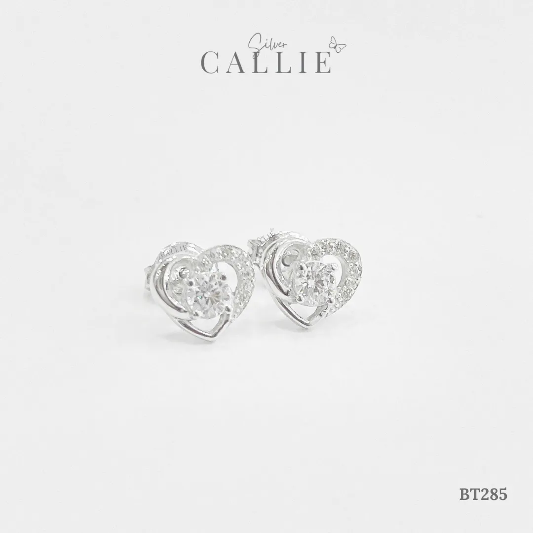 Set Quà Tim Callie Silver Trang Sức Bạc Cao Cấp 20/10 - Hình ảnh 4
