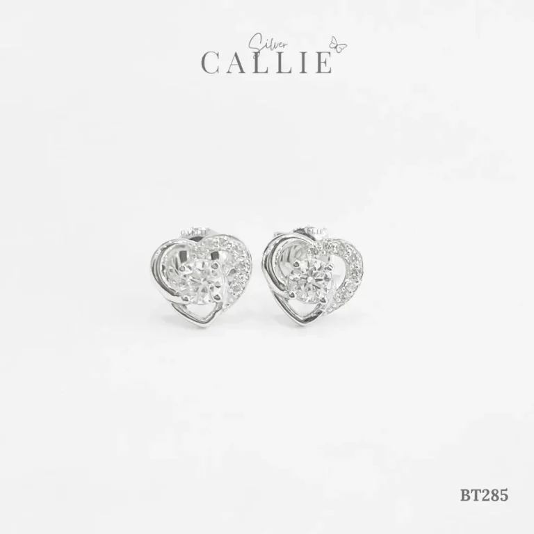 Set Quà Tim Callie Silver Trang Sức Bạc Cao Cấp 20/10 - Hình ảnh 3