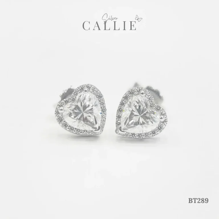 Set Quà Tim Callie Silver Trang Sức Bạc Cao Cấp 20/10 - Hình ảnh 3