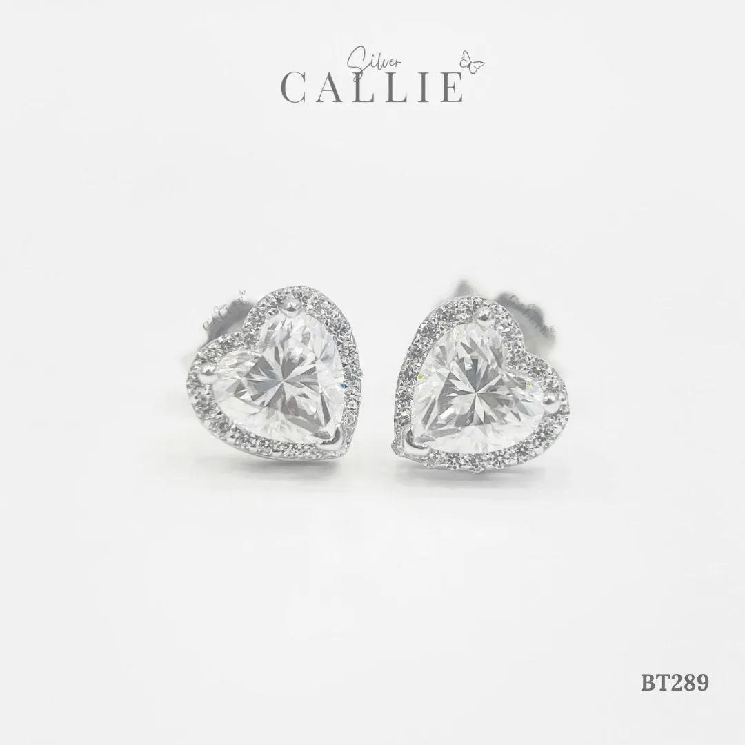 Set Quà Tim Callie Silver Trang Sức Bạc Cao Cấp 20/10 - Hình ảnh 4