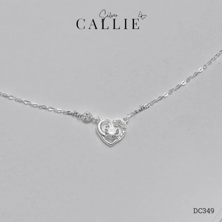 Set Quà Tim Callie Silver Trang Sức Bạc Cao Cấp 20/10 - Hình ảnh 5