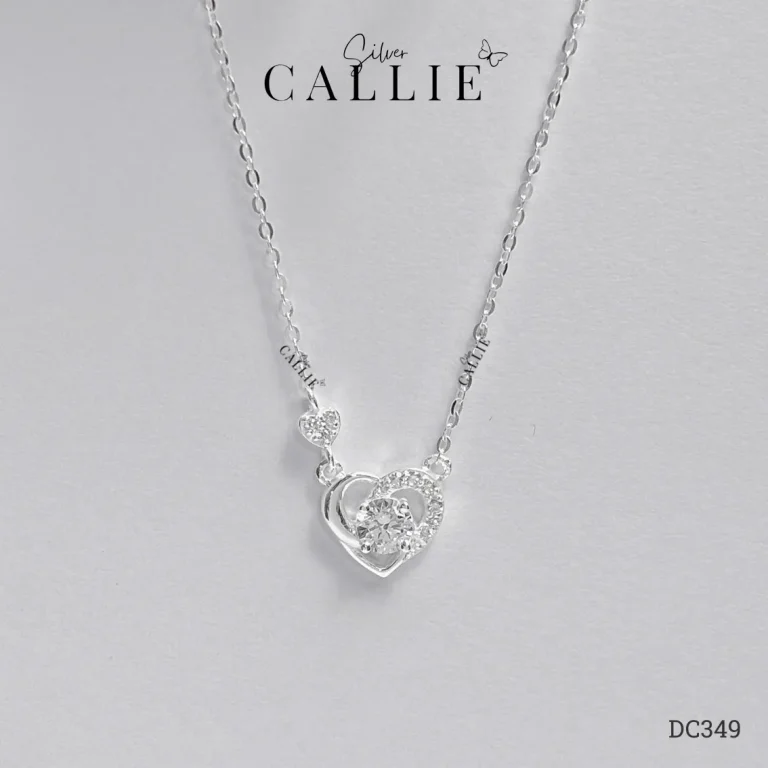Set Quà Tim Callie Silver Trang Sức Bạc Cao Cấp 20/10 - Hình ảnh 2